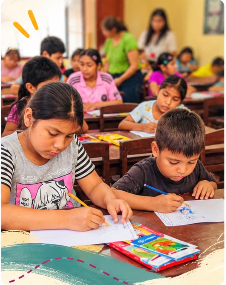 Children and youth at Centro Colibrí